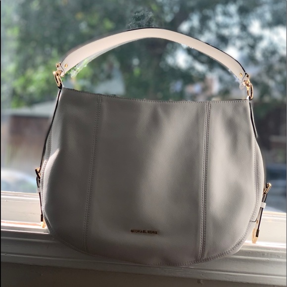 Michael kors large Brooke hobo in optic white - Picture 4 of 4